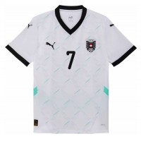 Maglie da calcio Austria Marko Arnautovic #7 Seconda Maglia Europei 2024 Manica Corta